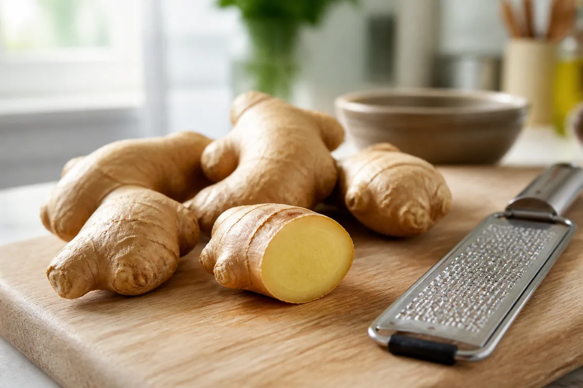 Comment conserver le gingembre frais : frigo, congélation, bocal