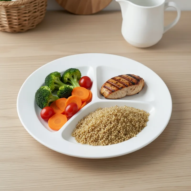 Assiette équilibrée : les proportions idéales pour une alimentation saine