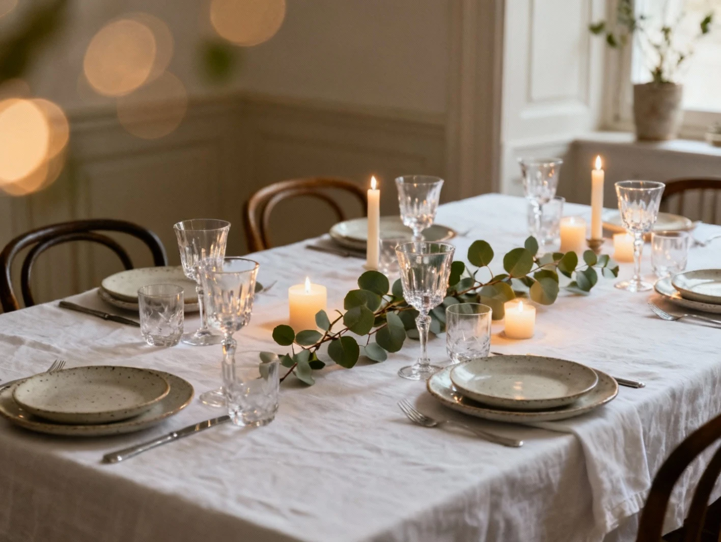 Intérieur raffiné et art de la table